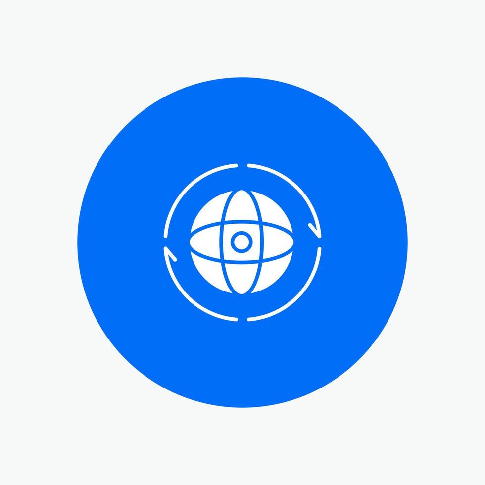 Globe World Earth Atom Connect vector