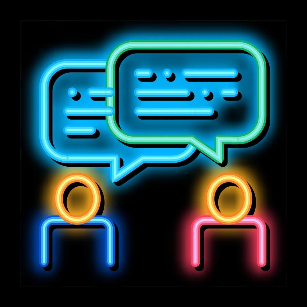 Human Silhouettes Speaking Agile Element Vector