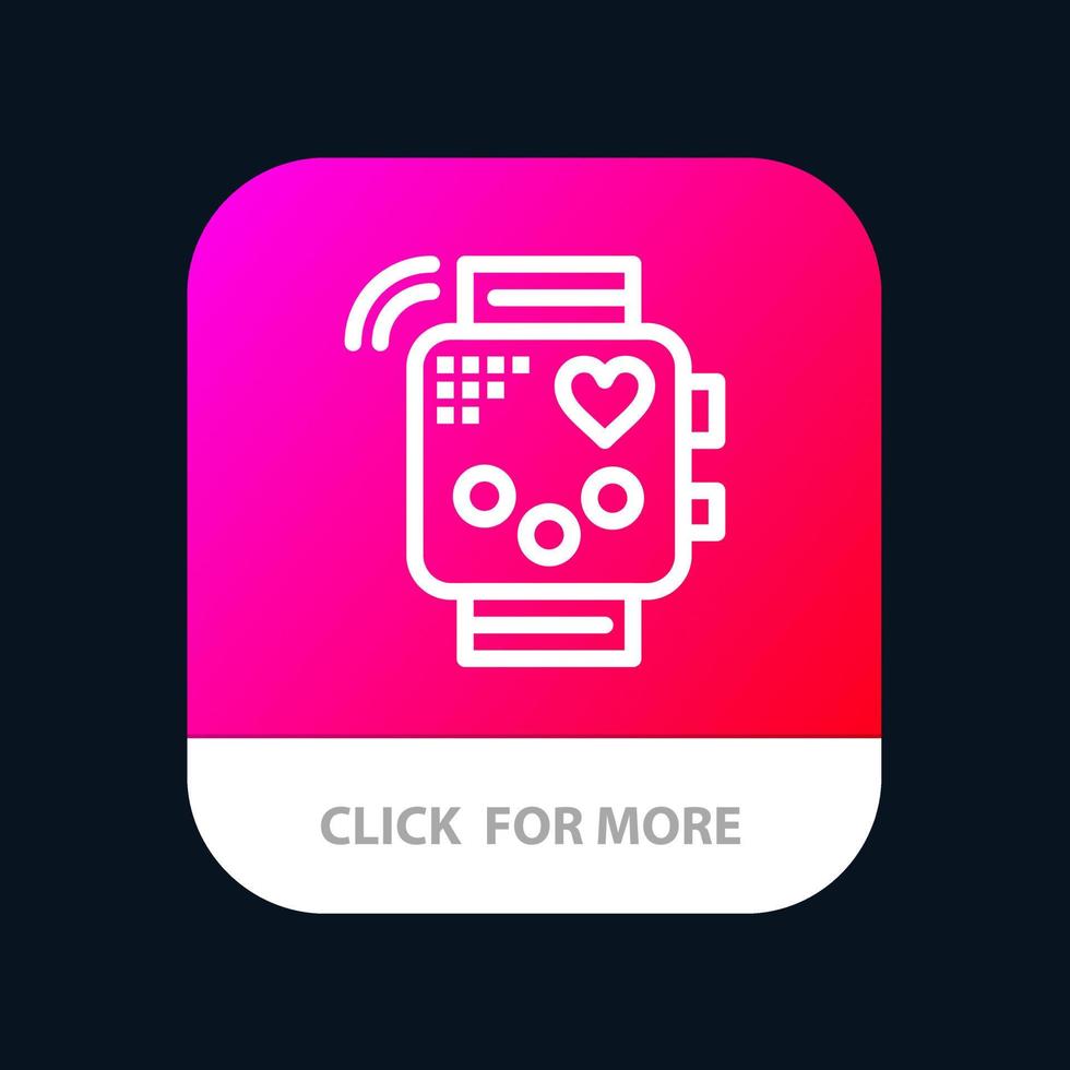 Activity Device Fitness Heartbeat Monitoring Mobile App Button Android