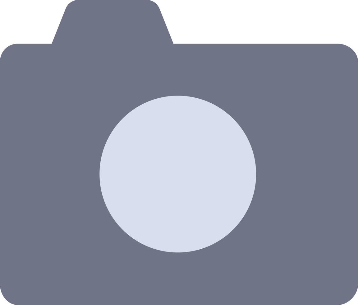 imagen de cámara foto color plano básico icono vector icono banner plantilla