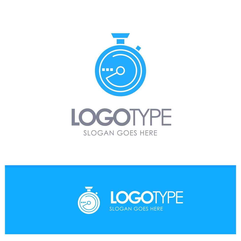 Browse Compass Navigation Location Blue Logo vector