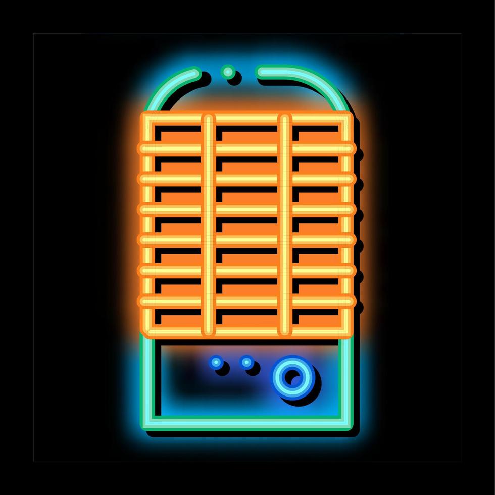 Portable Air Conditioner Fan Cool Device Vector