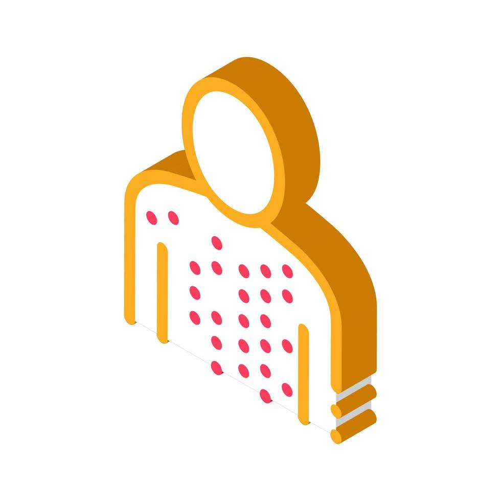 Human Disease isometric icon vector illustration