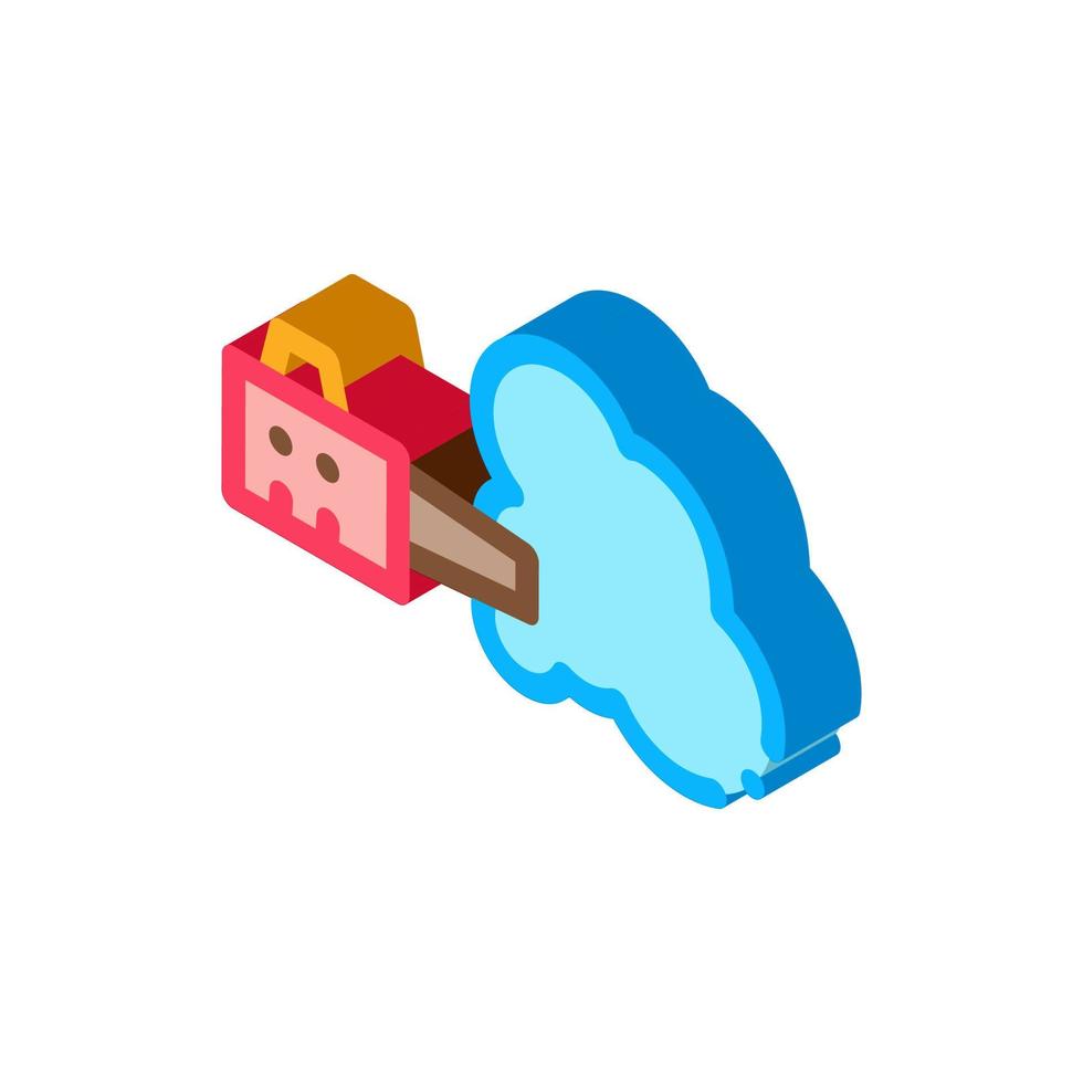 Disinfection Tool isometric icon vector illustration
