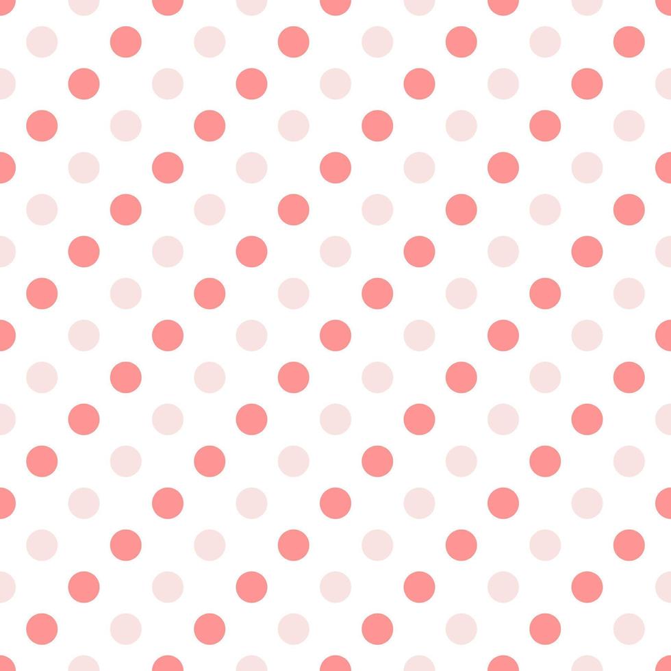 Minimalism polka dot seamless pattern misty rose color. vector