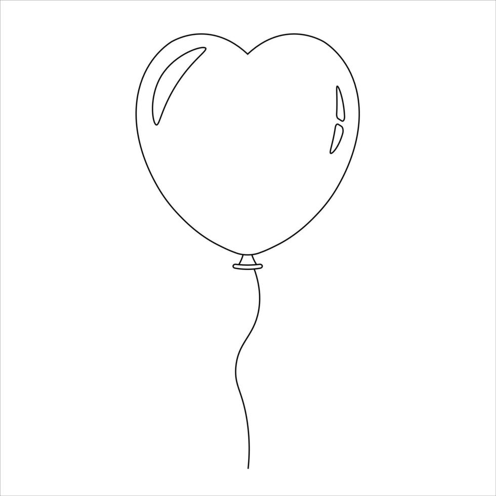 Simple illustration of heart icon for St. Valentines Day vector