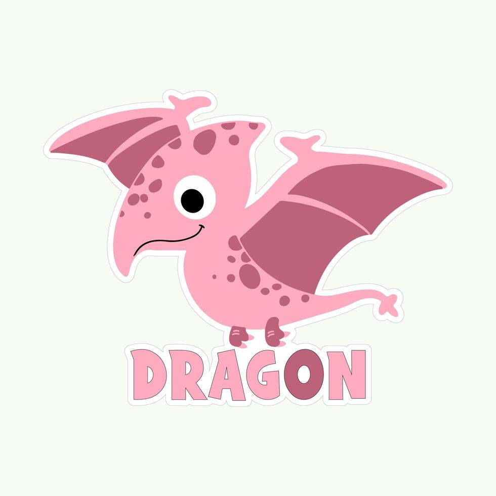 Beautiful dragon sticker design printable 18018824 Vector Art at Vecteezy