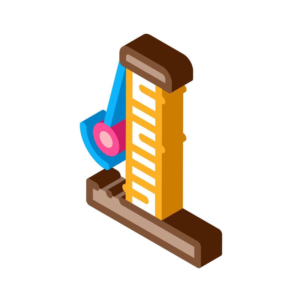 Claws Clapper isometric icon vector illustration