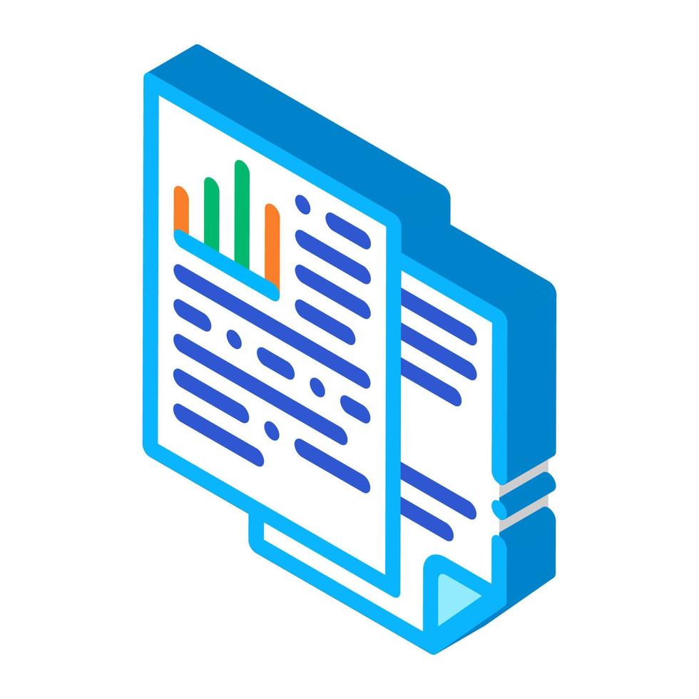 Medical History Biohacking isometric icon vector illustration