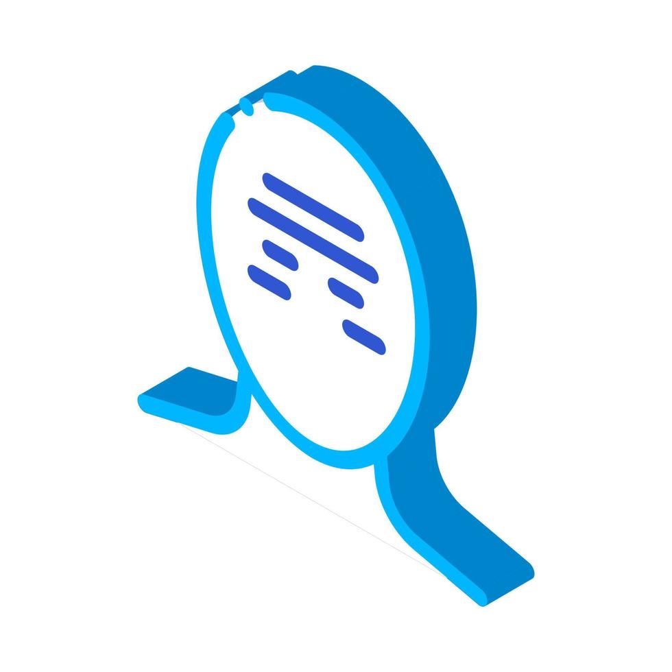 Tension Band Squeezing Head Headache isometric icon vector