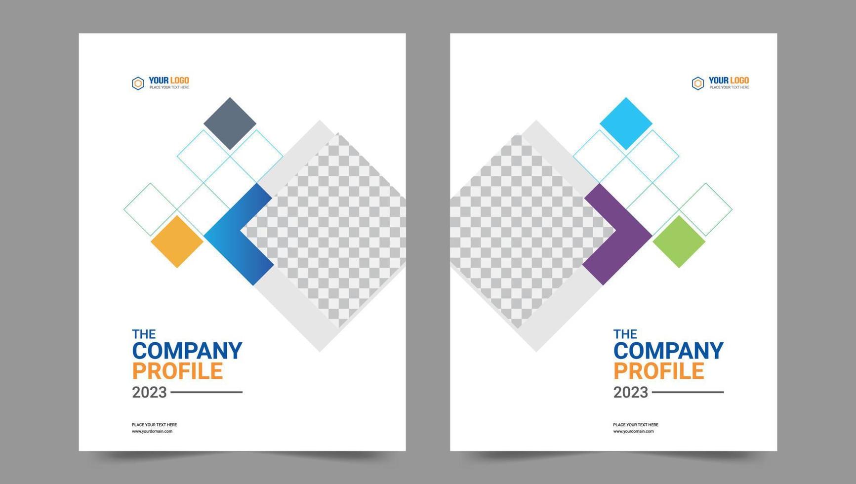 Cover template flyer design vector background