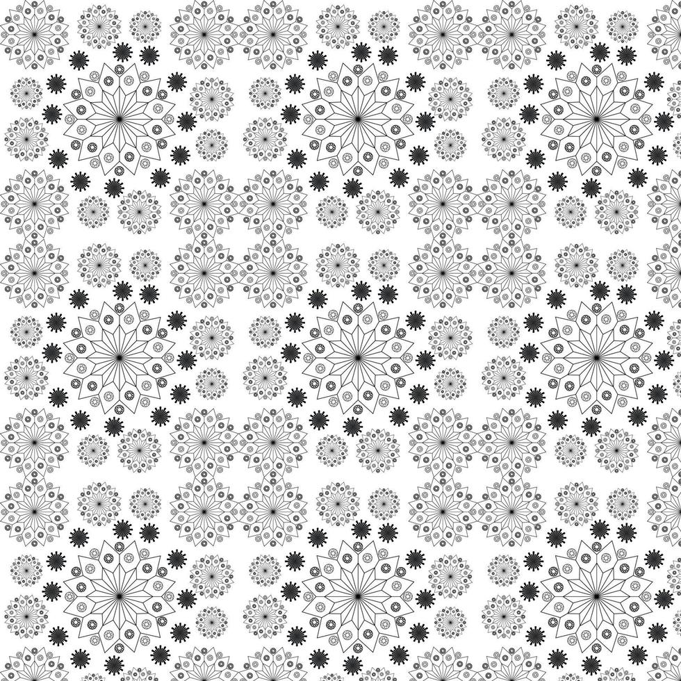 Seamless pattern with geometric elements. Vector illustration.