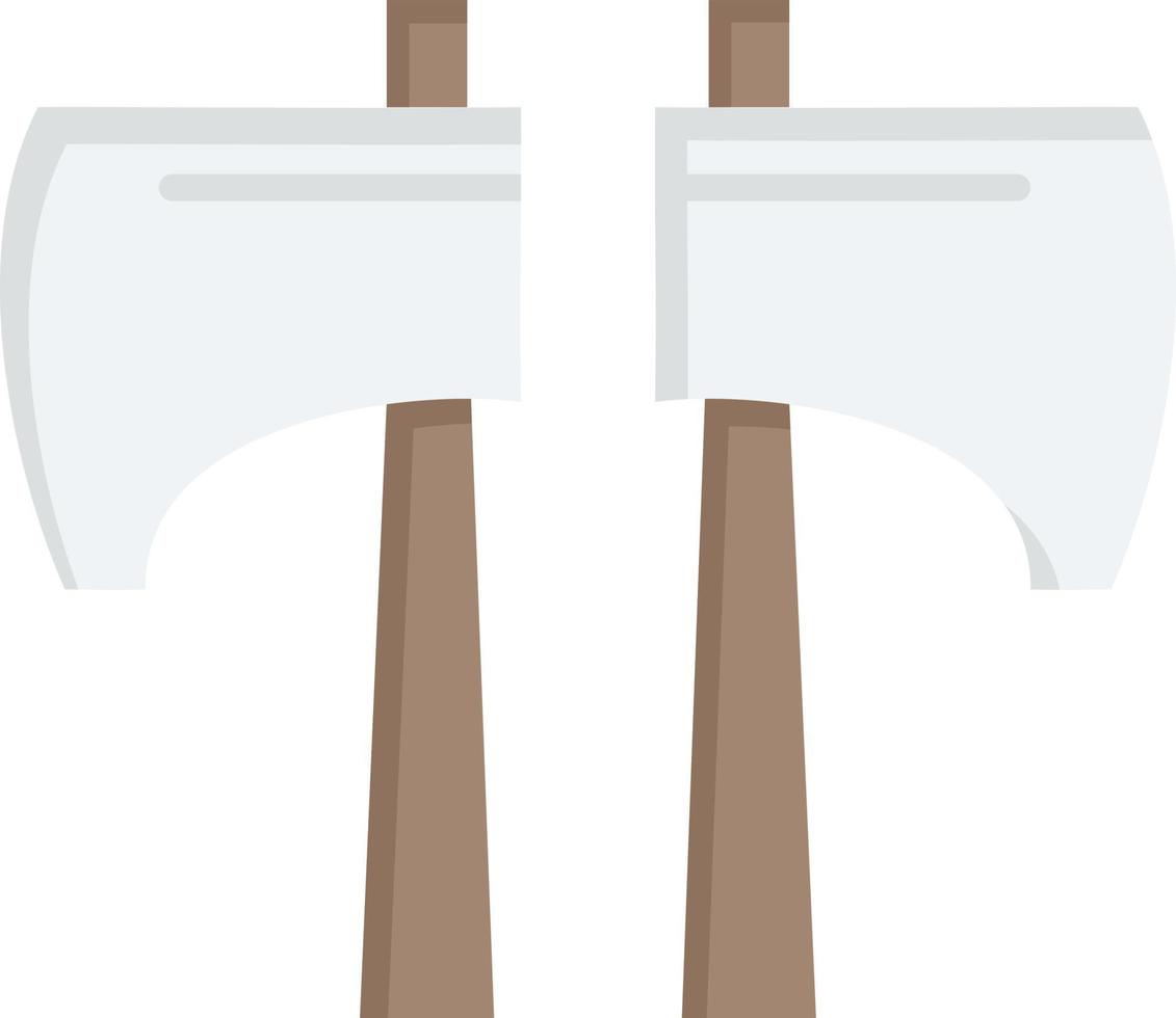 Axe Chop Lumberjack Tool  Flat Color Icon Vector icon banner Template