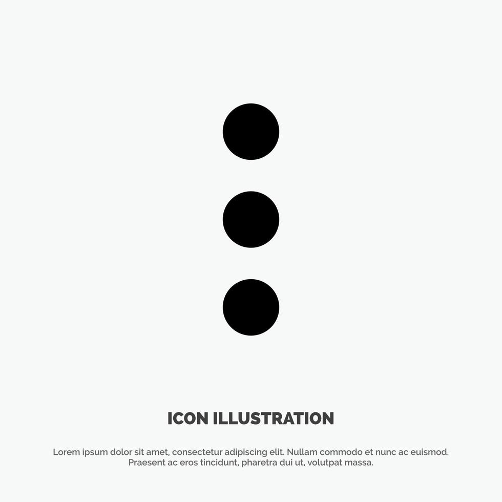 App Phone Ui solid Glyph Icon vector