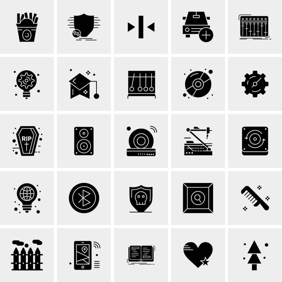 25 Universal Business Icons Vector Creative Icon Illustration to use in web and Mobile Related project