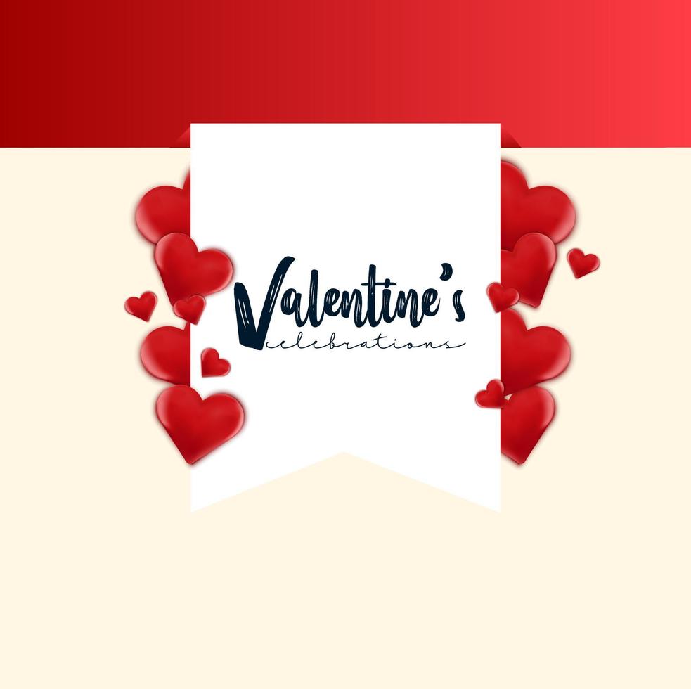 Valentine Abstract Background vector