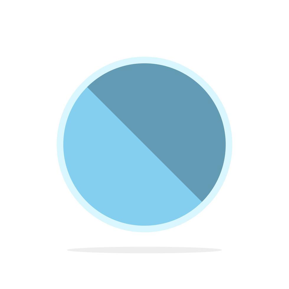 Cancel Forbidden No Prohibited Abstract Circle Background Flat color Icon vector