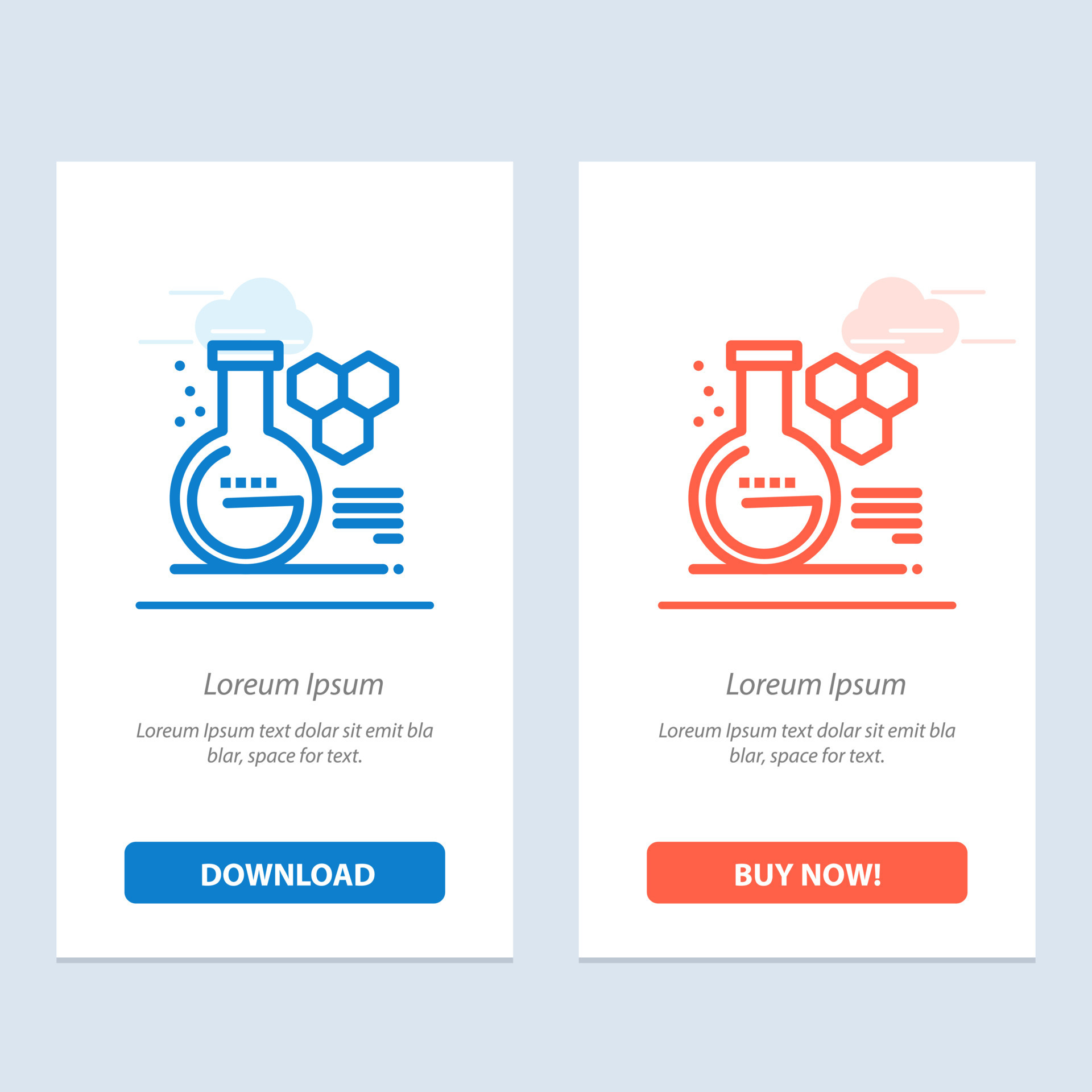 Chemistry Lab Chemistry Lab Education Blue and Red Download and Buy Now ...