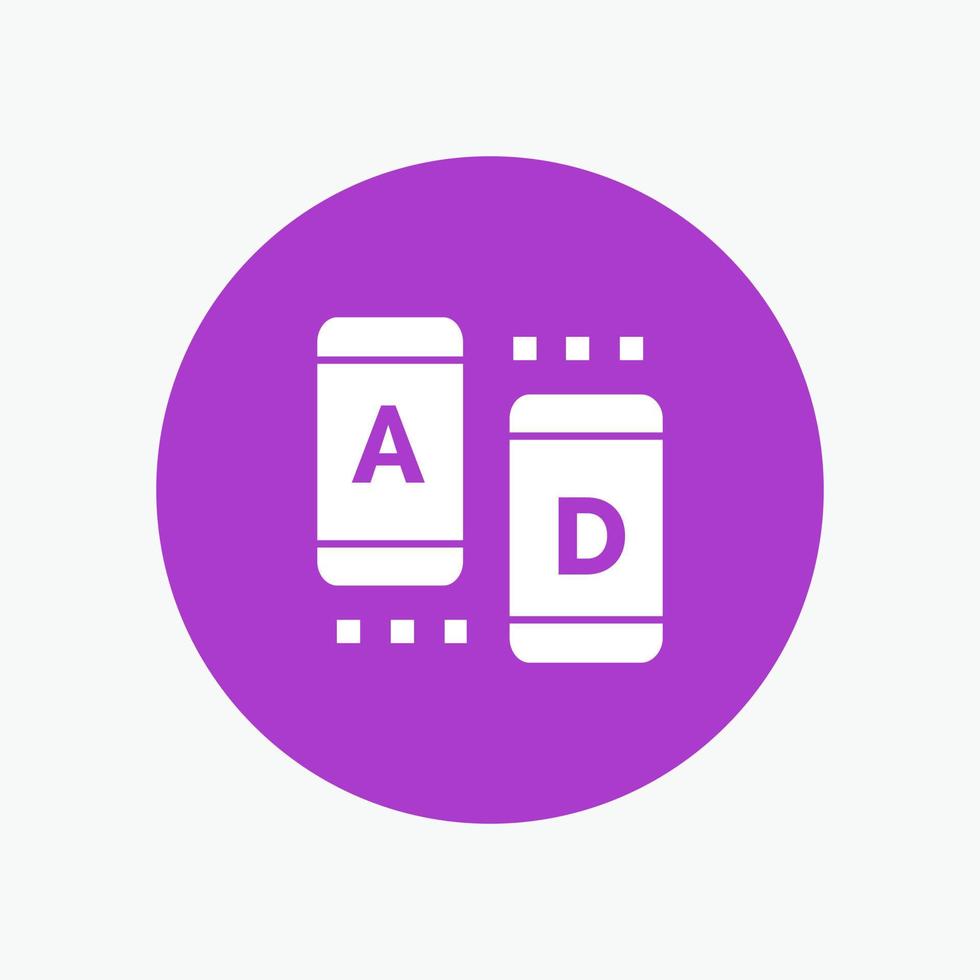 Ad Marketing Online Tablet vector