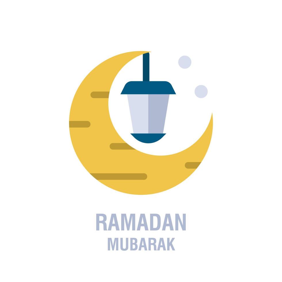 Ramadan icons Muslim islam prayer and ramadan kareem thin line icons set Modern flat style symbols isolated on white for infographics or web use vector