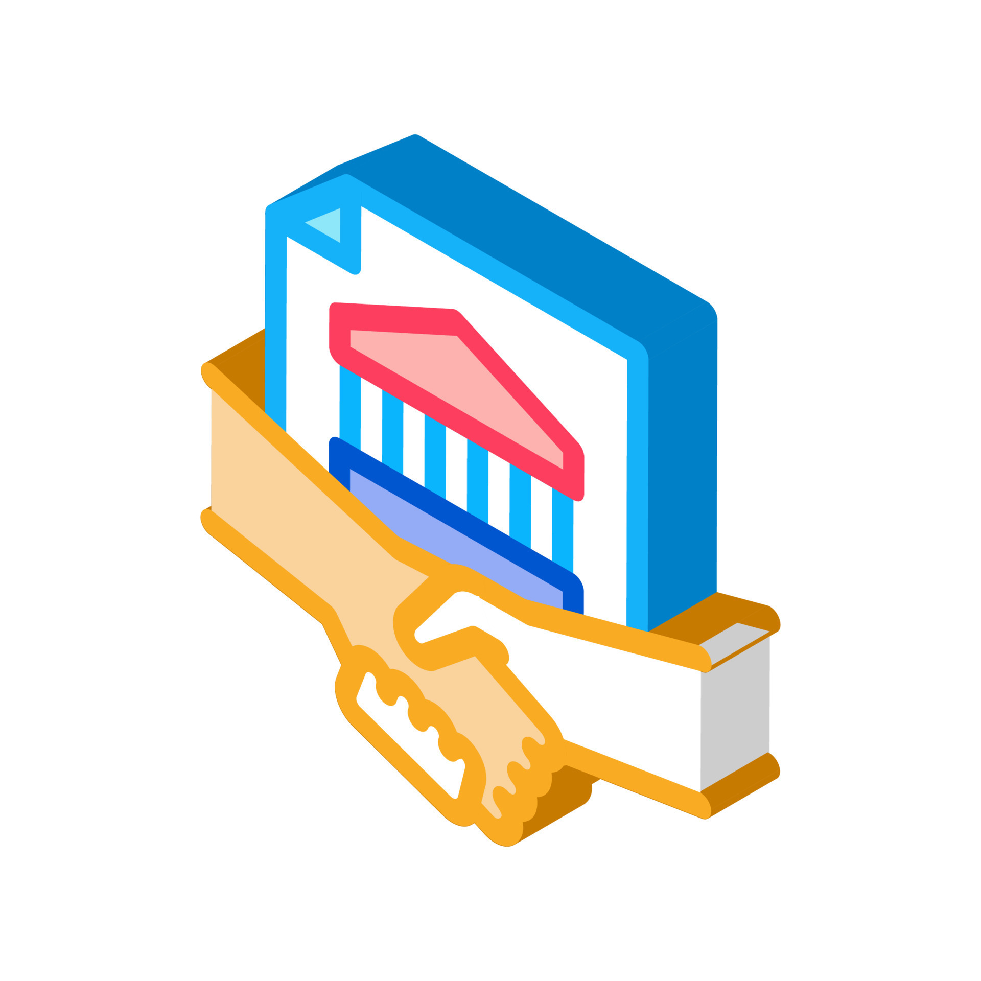 procedure policy isometric icon vector illustration 18031776 Vector Art ...