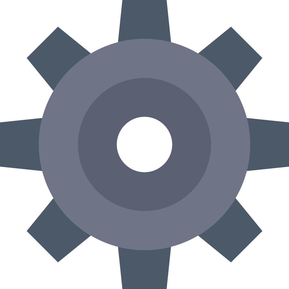 Basic General Job Setting Universal  Flat Color Icon Vector icon banner Template