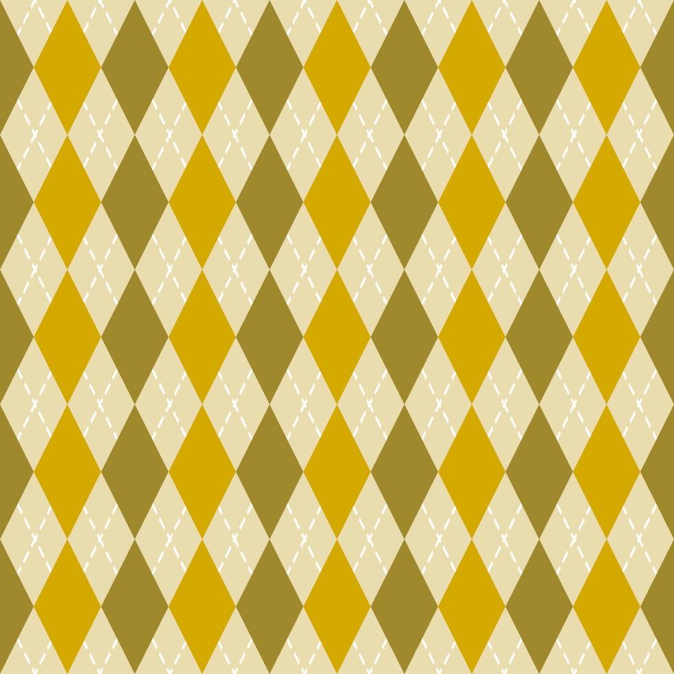 seamless geometric pattern with argyle background vector