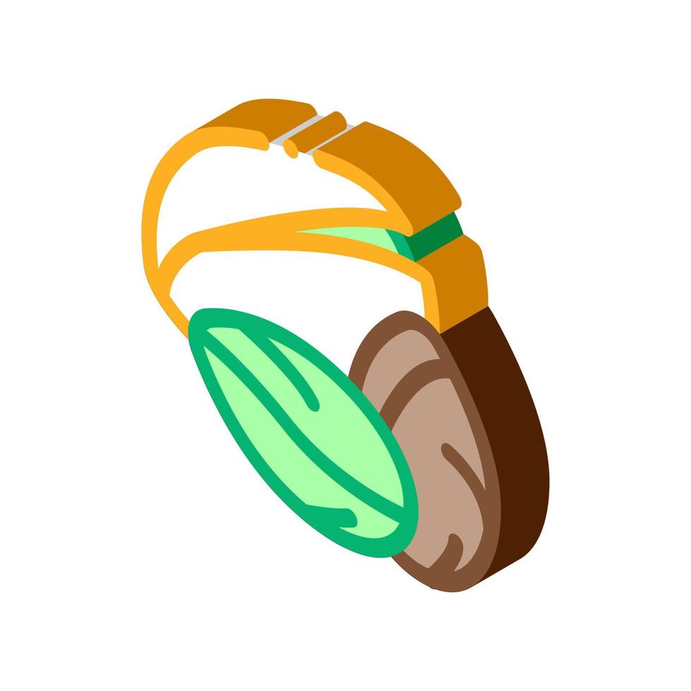 pistachio nut icon vector outline illustration
