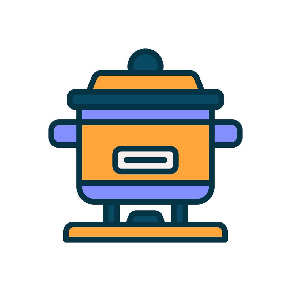 hot pot icon for your website, mobile, presentation, and logo design. vector