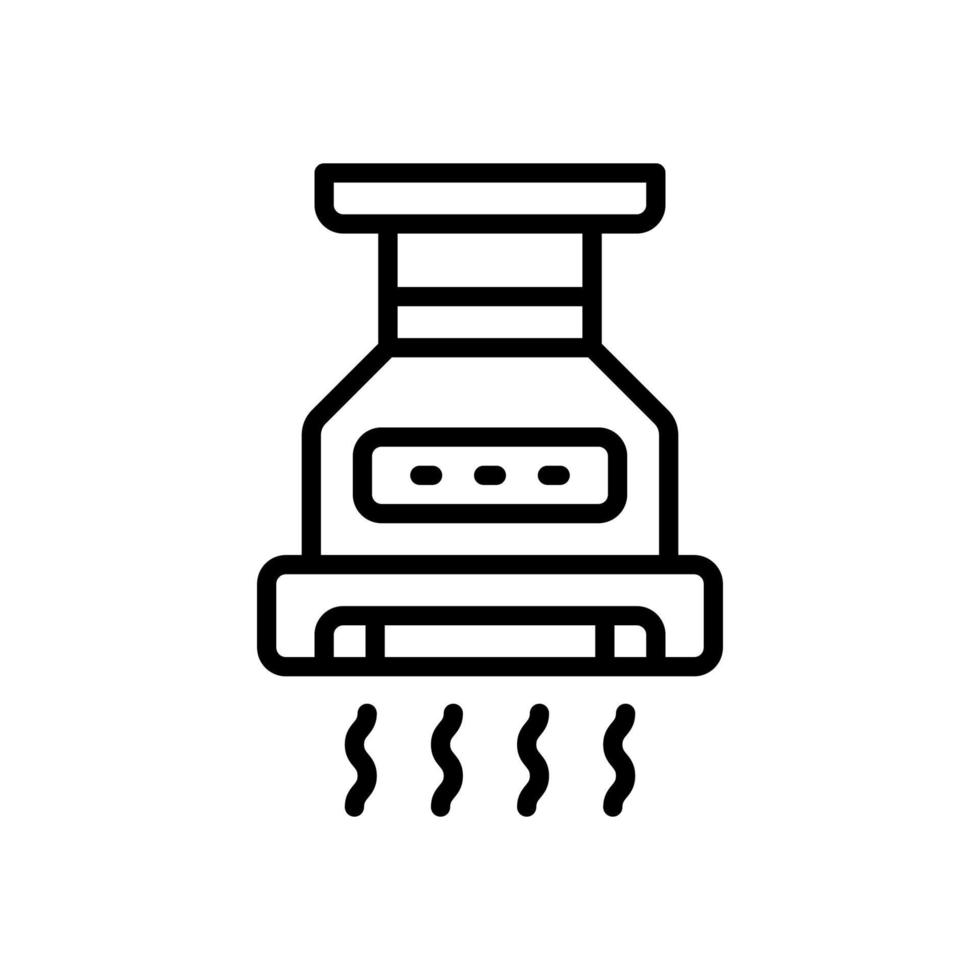 extractor hood icon for your website, mobile, presentation, and logo design. vector