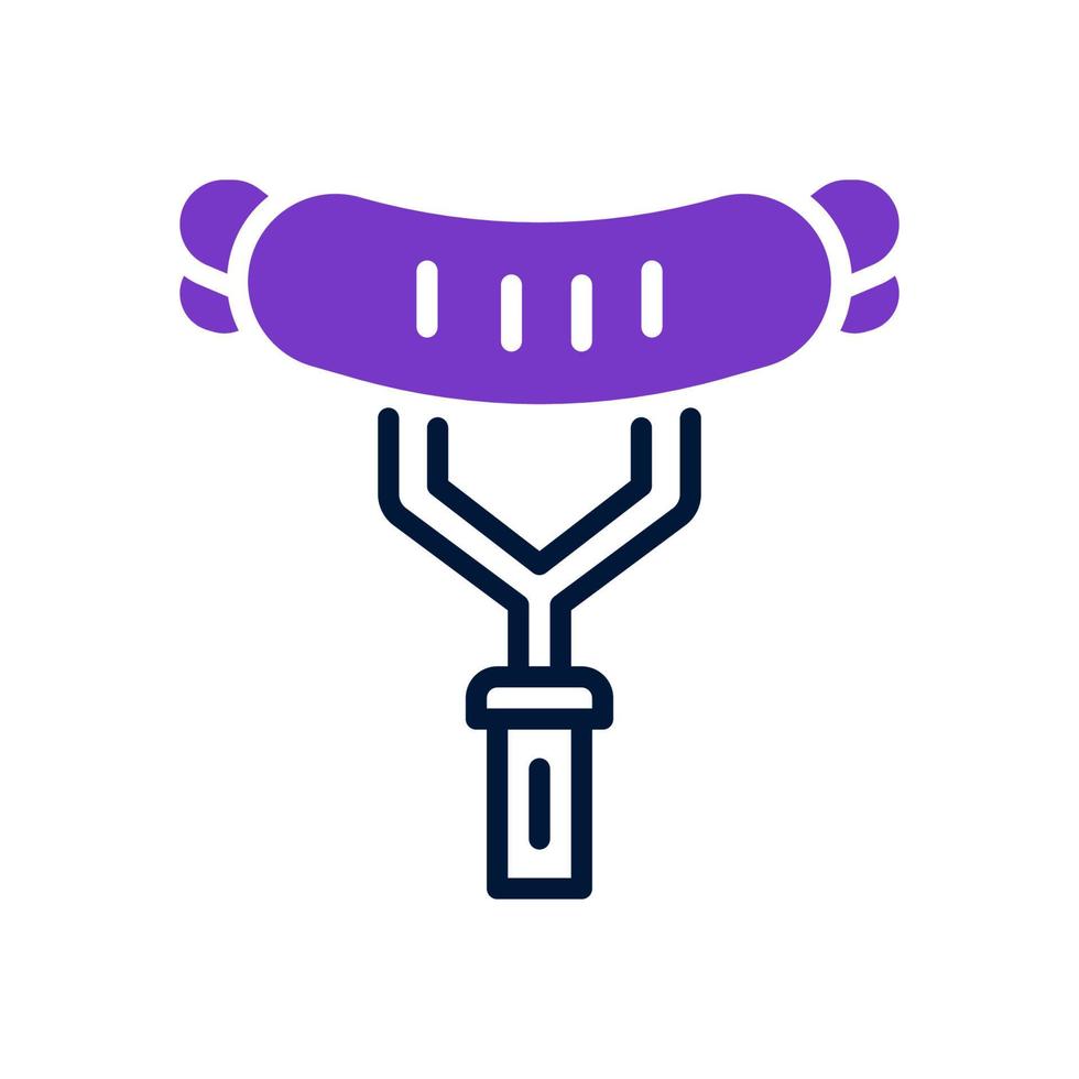 sausage icon for your website, mobile, presentation, and logo design. vector