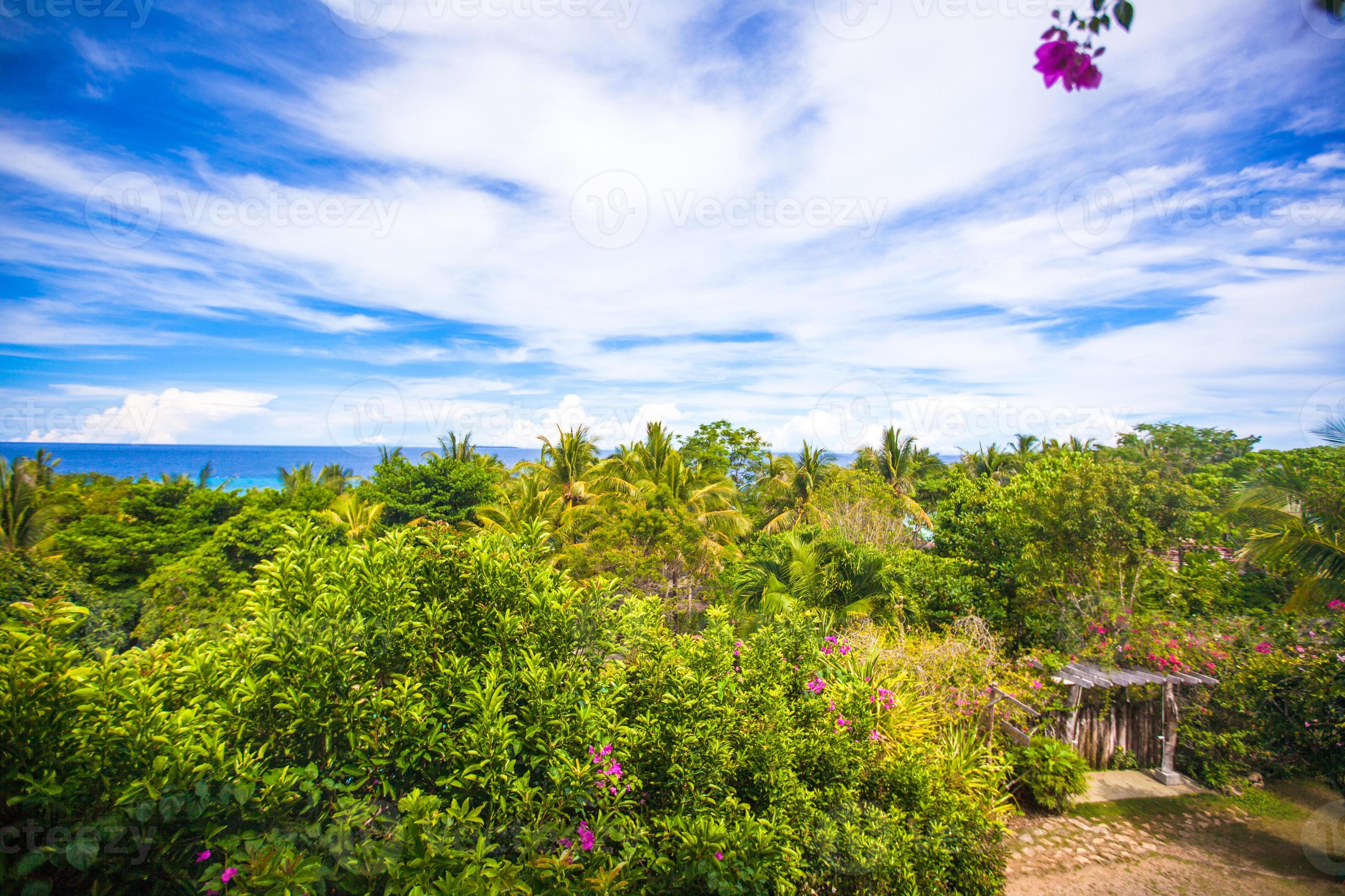 Panoramic views of beautiful sky and ocean from the balcony 18043300 ...