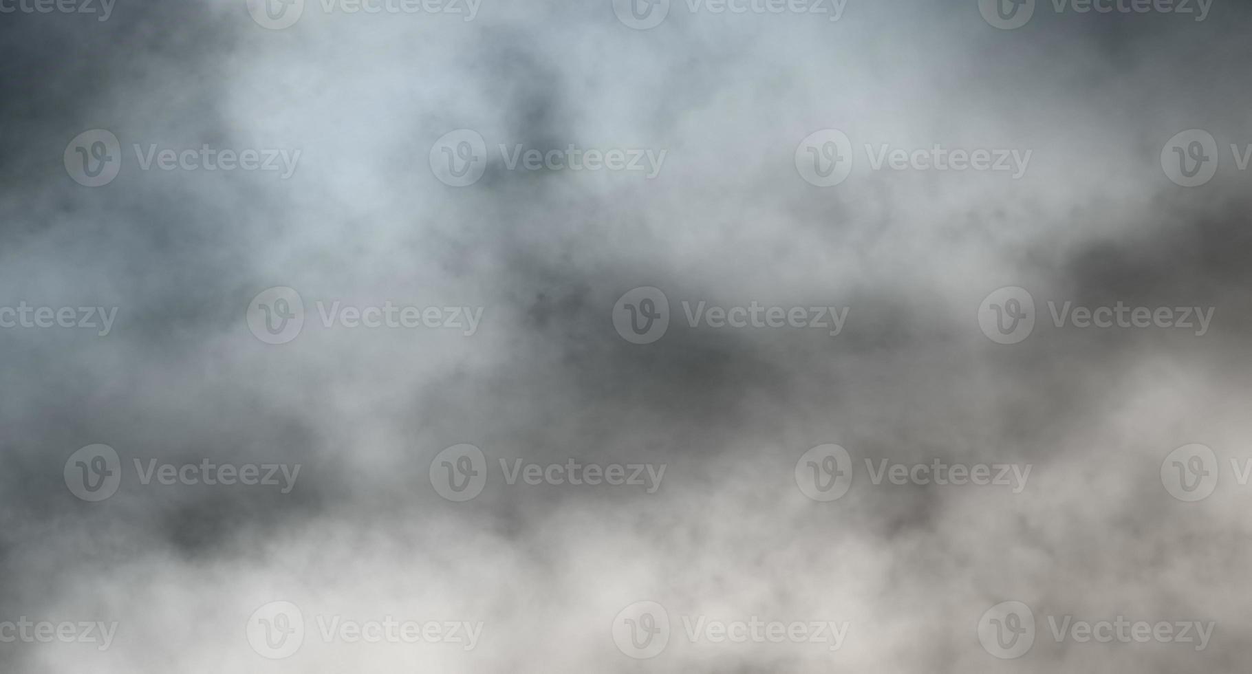 Gray smoke background, neutral colors, fog or cloud texture, place for text photo