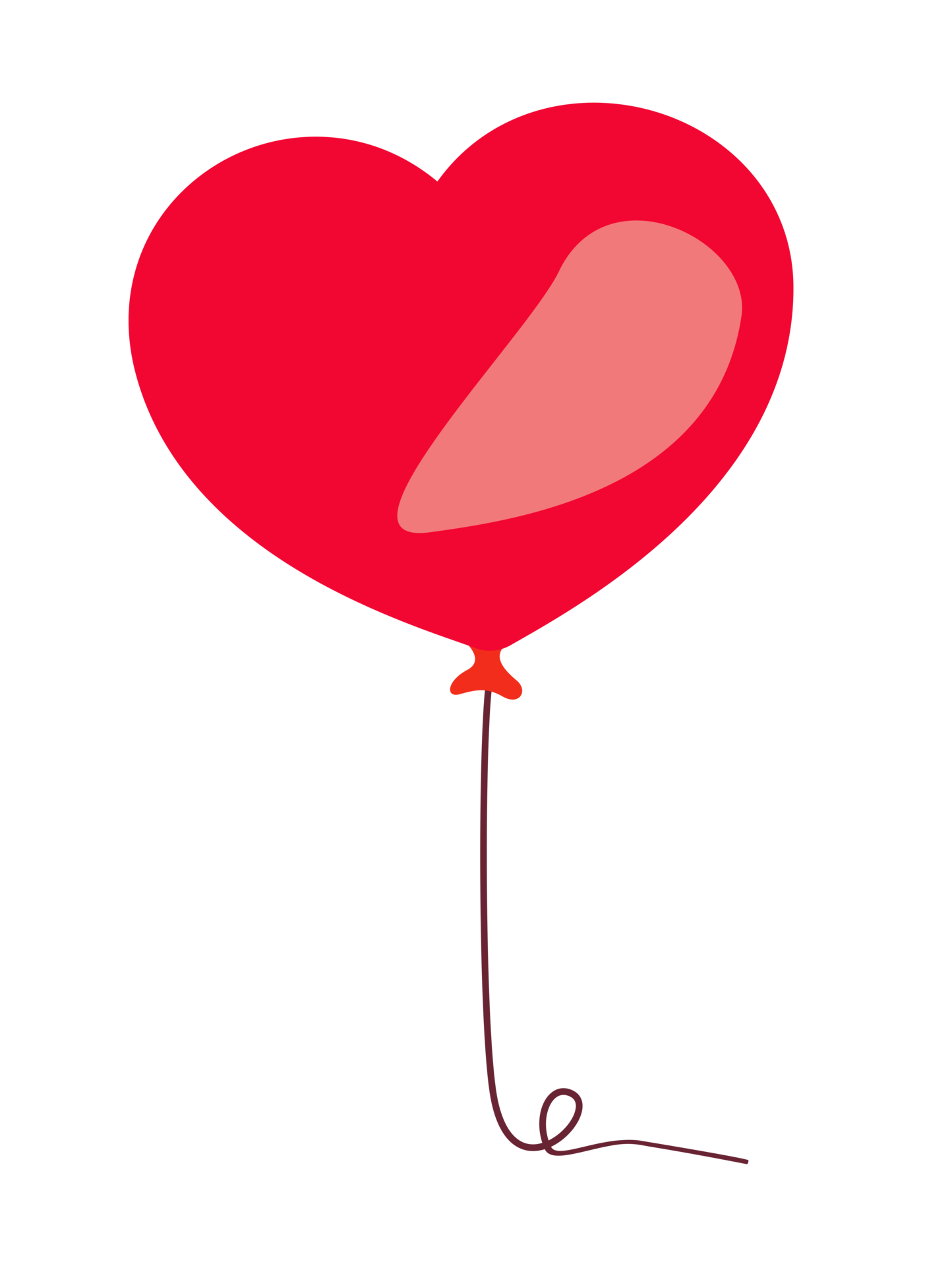 heart shaped balloon 18062345 PNG
