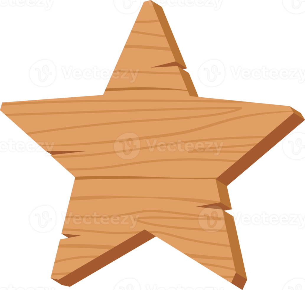 bannière de badge en bois, plaque de planche de bois png