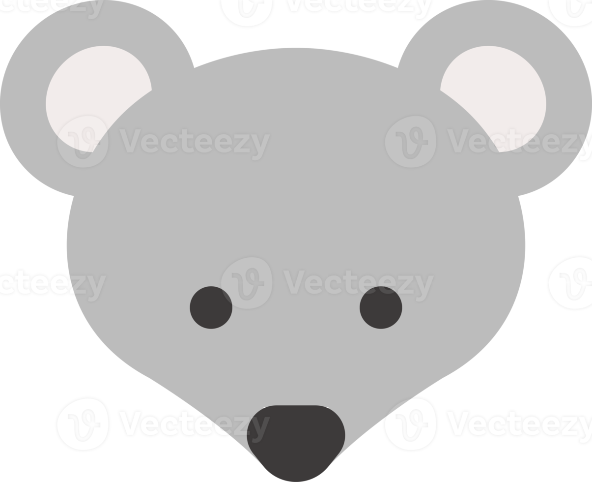 Rat face, animal face cute emojis, stickers, emoticons. png