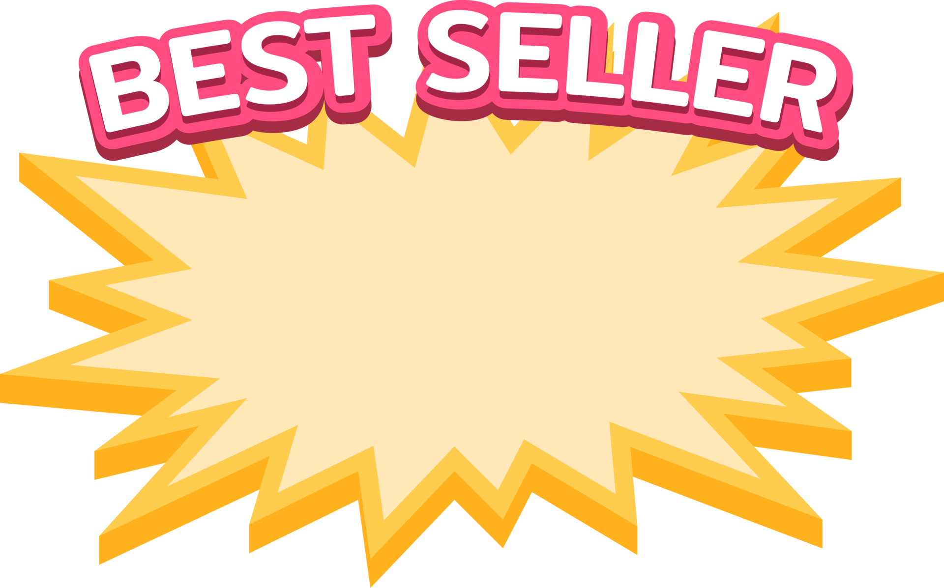 https://static.vecteezy.com/system/resources/previews/018/062/533/original/best-seller-starburst-label-shopping-font-promotion-label-sale-promotion-discount-banner-templates-png.png