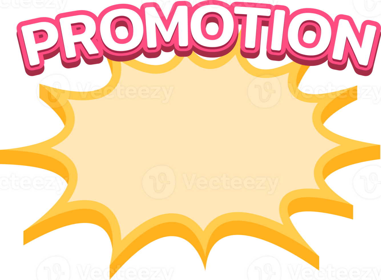 Promotion, starburst label, shopping font, Promotion label sale, promotion discount banner templates png