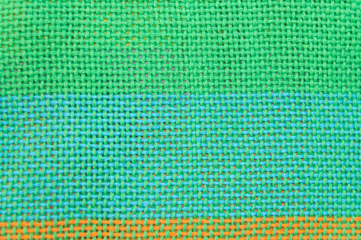 woven texture background on loom photo