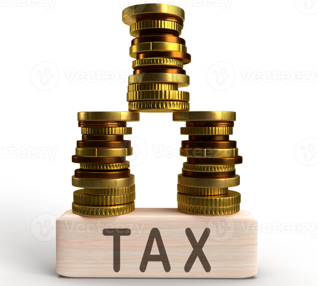 Coin golden yellow color cube block wooden tax font text symbol business 15 17 day april money wealth financial calendar deadline time government refund accounting income payment currency.3d render png