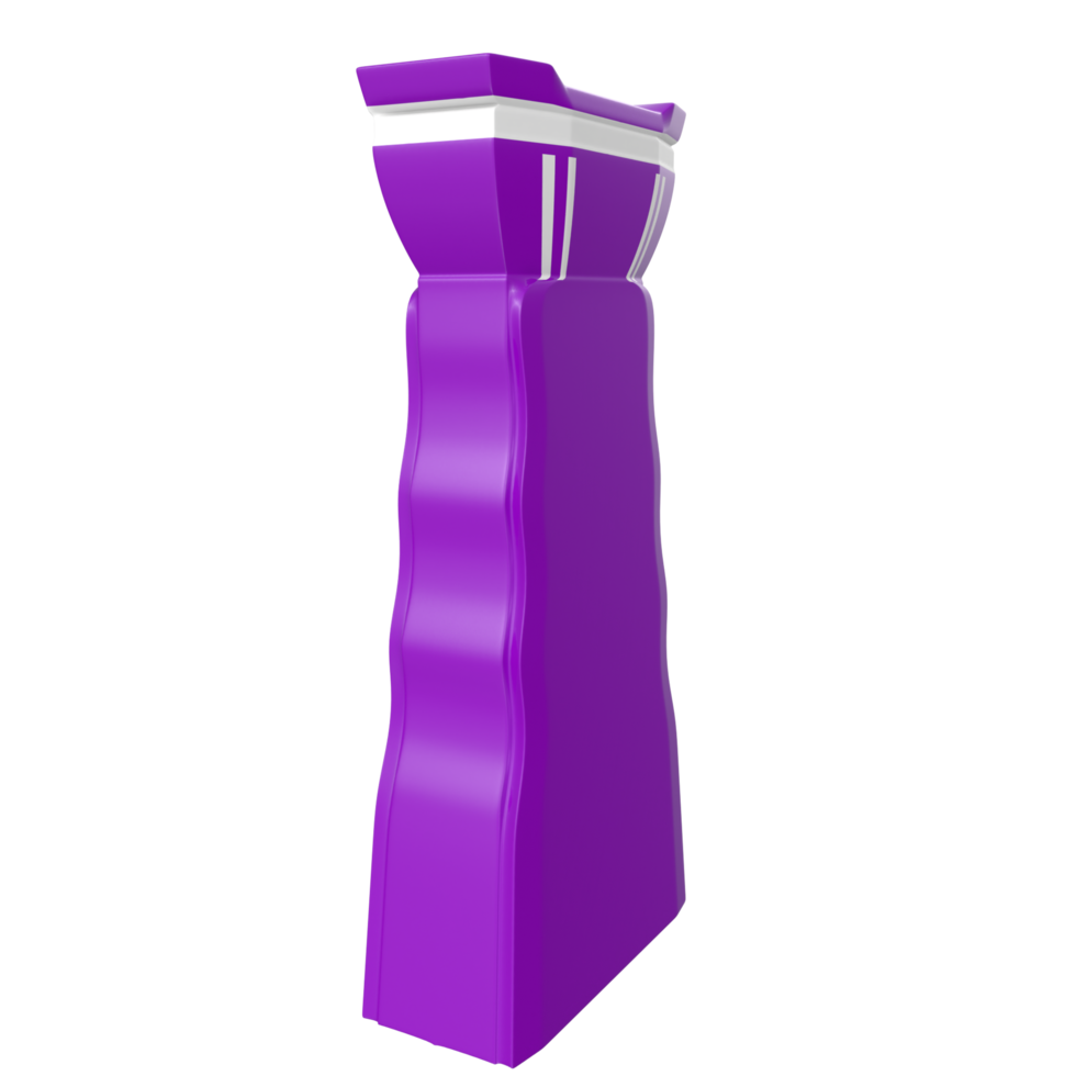 Shampoo bottle isolated on background png