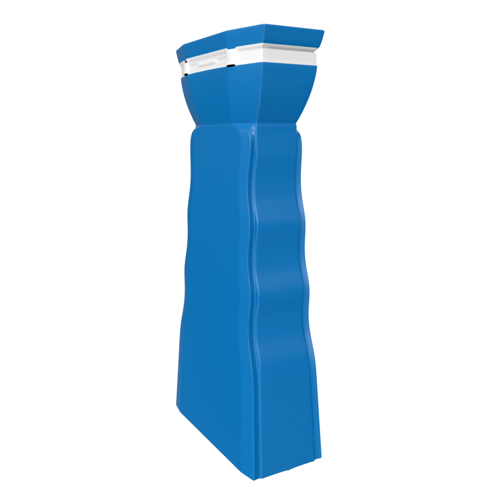Shampoo bottle isolated on background png