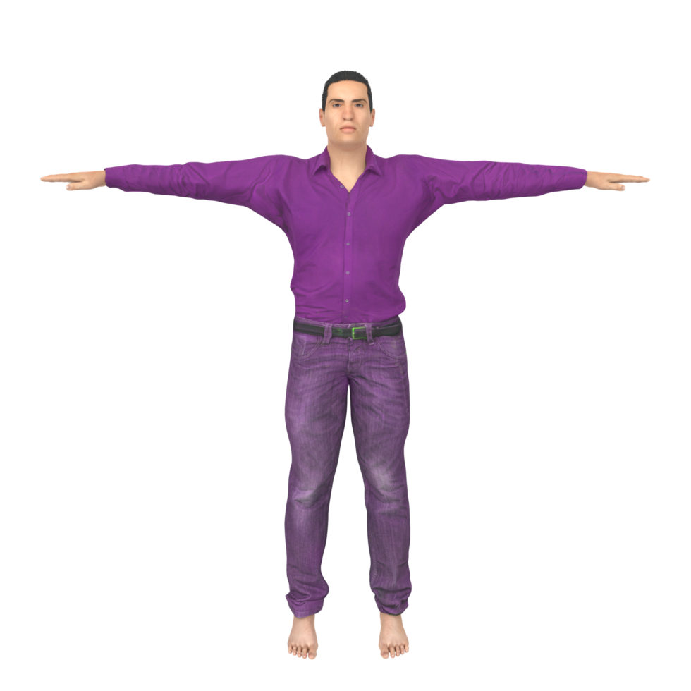 Man isolated on transparent png