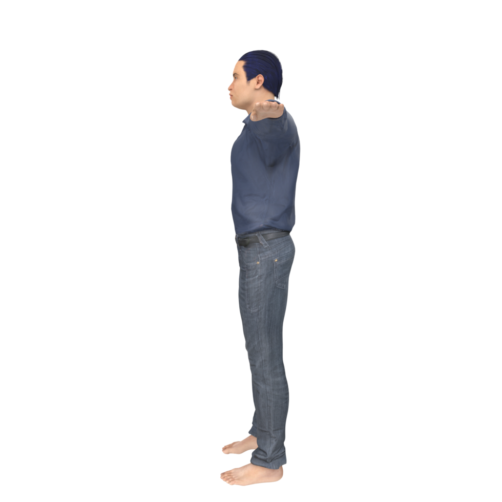 homme isolé sur transparent png