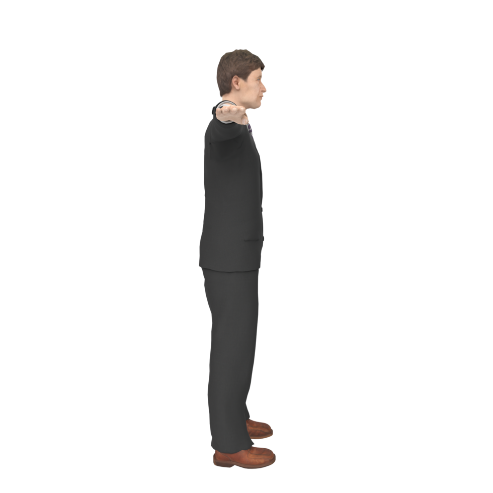 Business Man isolated on background png