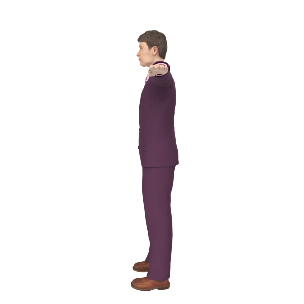 Business Man isolated on background png