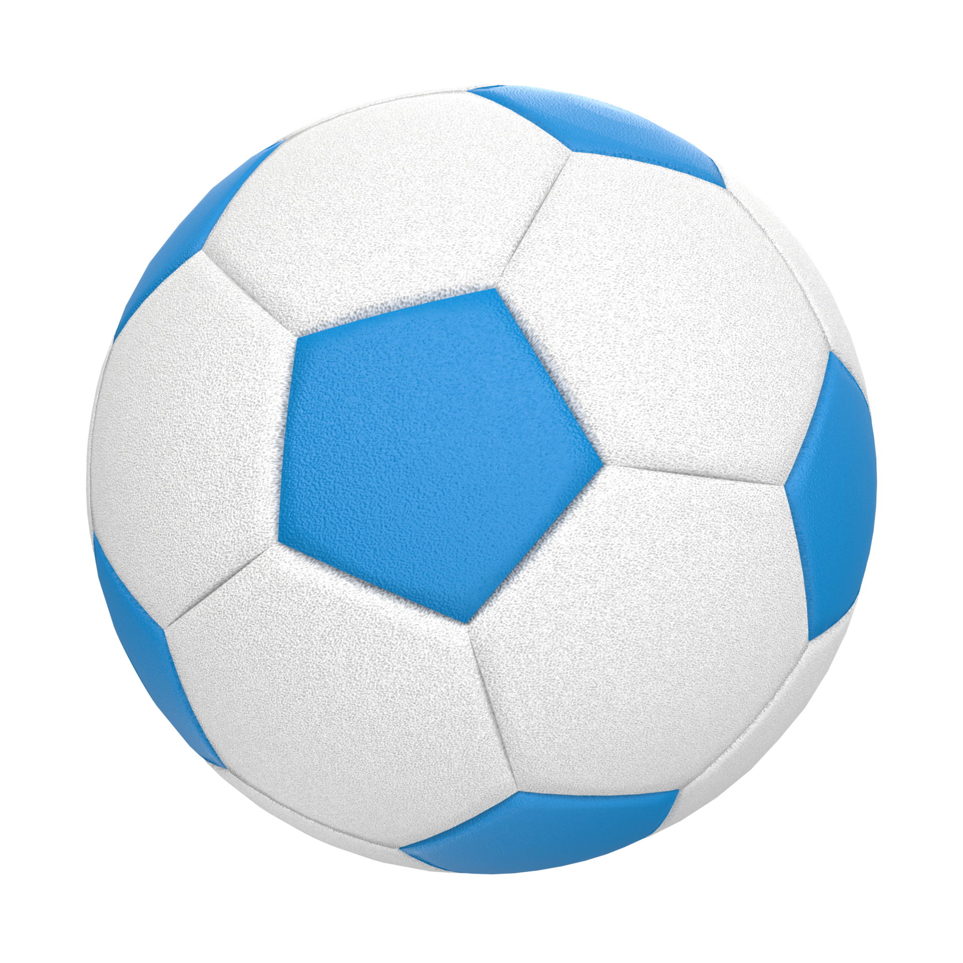 Bola Amarela Ou Futebol Isolada Em Fundo Azul Ilustração Stock - Ilustração  de equipamento, borda: 230484406