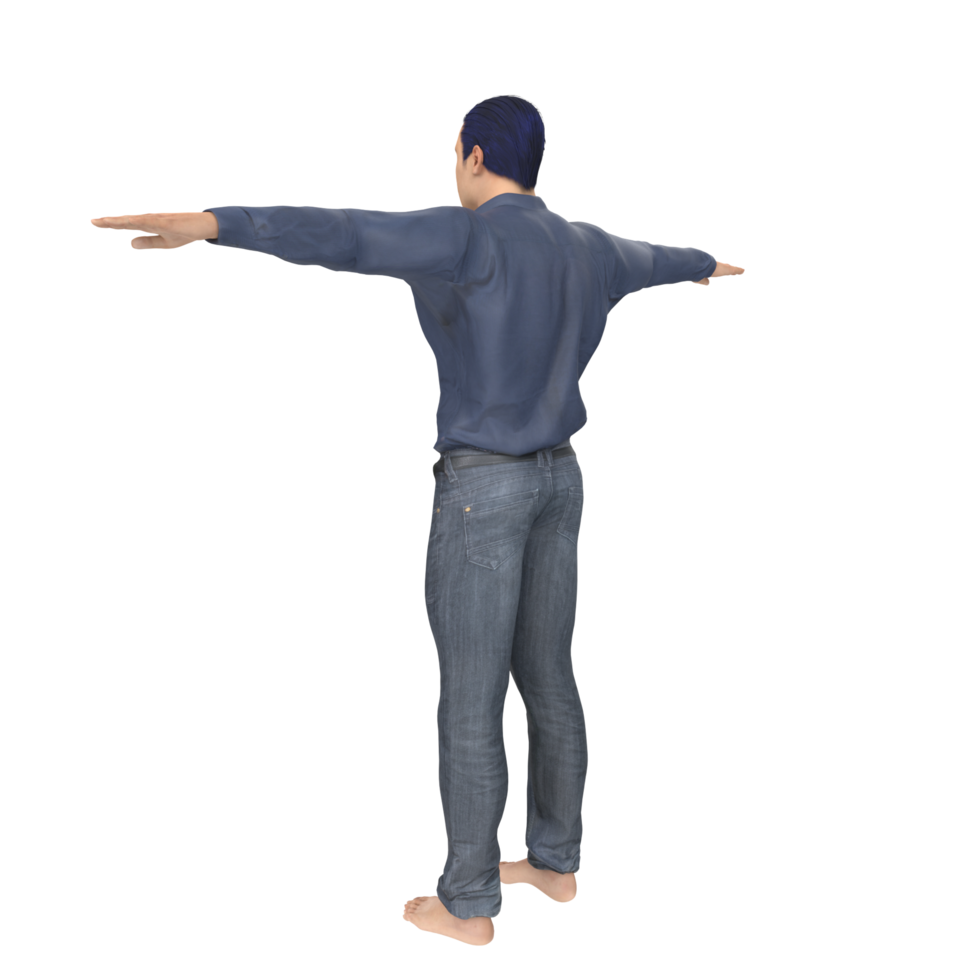 Man isolated on transparent png