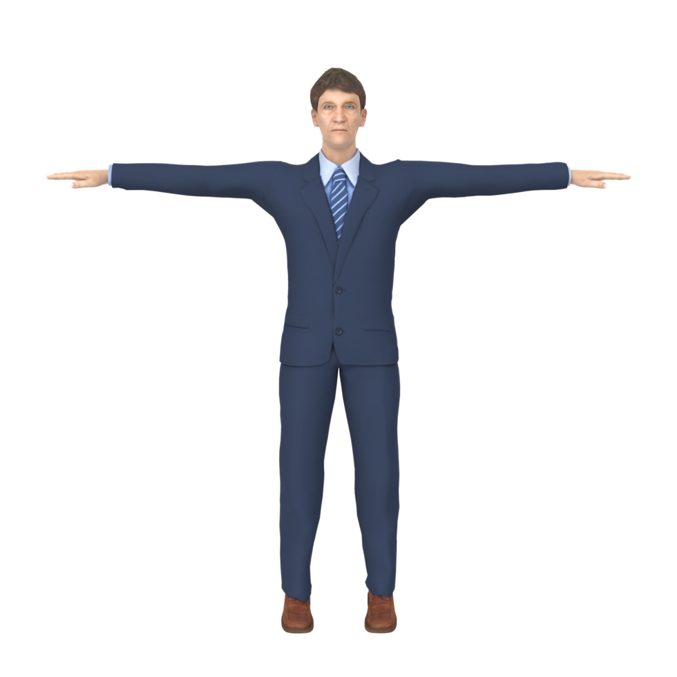 Business Man isolated on background png