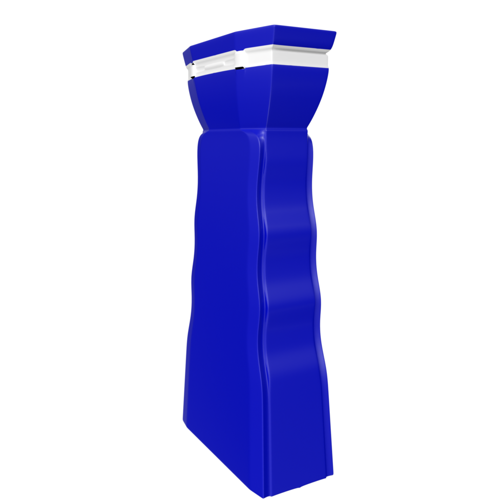 Shampoo bottle isolated on background png